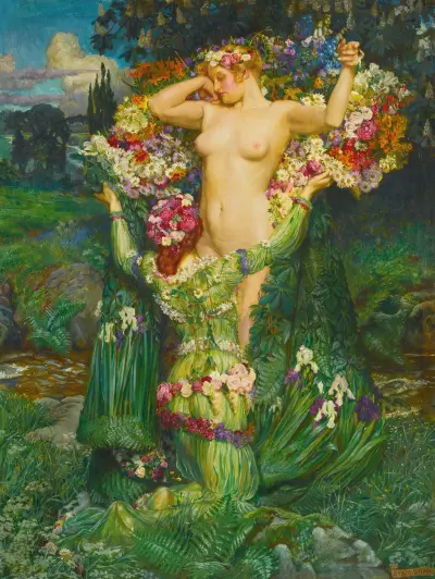 Erwachender Frühling von Byam Shaw