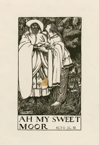 Titus Andronicus; Ah my sweet moor Akt II Szene III von Byam Shaw
