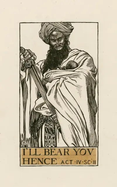 Titus Andronicus; I’ll bear you hence, 4. Akt, 2. Szene von Byam Shaw
