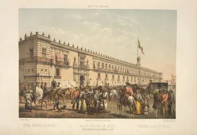 National Palace of Mexico. av C. Castro