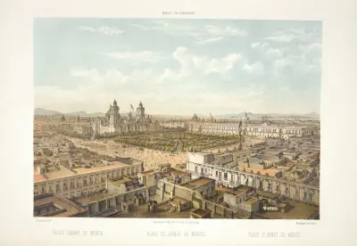 Public square of Mexico. av C. Castro