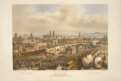 Station of Puebla. av C. Castro