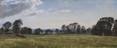 Engene ved Dortheaslyst av P. C. Skovgaard