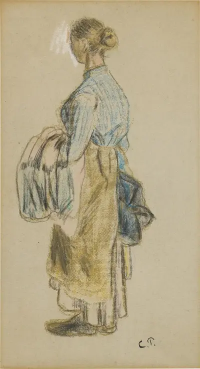 Laveuse av Camille Pissarro