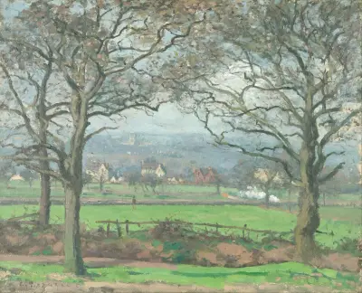 Near Sydenham Hill av Camille Pissarro