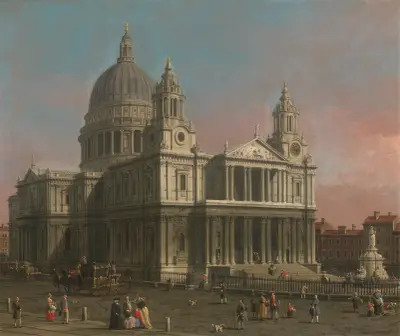 St. Paul’s Cathedral av Canaletto