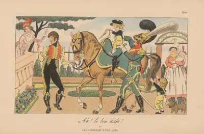 Ah! Le Bon Dada ! Ou Les Angoisses D’une Mere av Caran d'Ache
