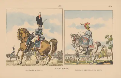 Garde Royale. 1816 av Caran d'Ache