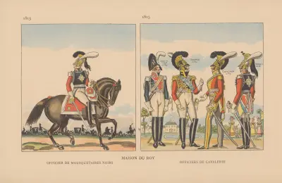 Maison du Roy. 1813 av Caran d'Ache