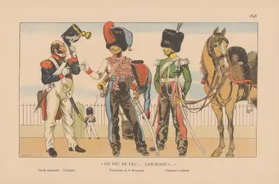 Un Peu de Feu… Camarade. 1848 av Caran d'Ache