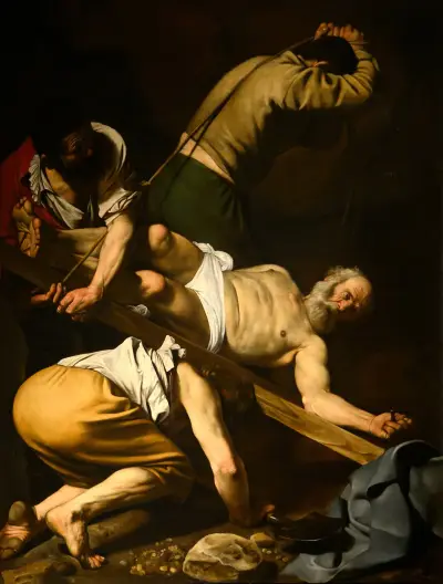 Crucifixion of St. Peter av Caravaggio