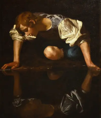 Narcissus av Caravaggio