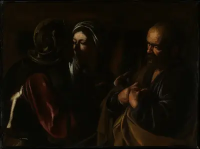 The Denial of Saint Peter av Caravaggio
