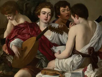 The Musicians av Caravaggio