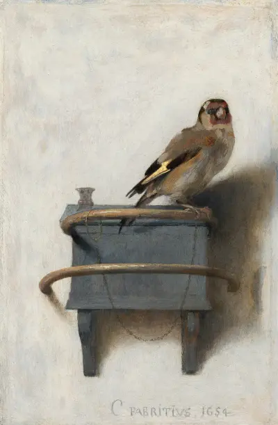 The Goldfinch av Carel Fabritius
