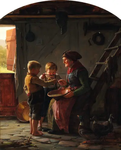En måltid av Carl Bloch