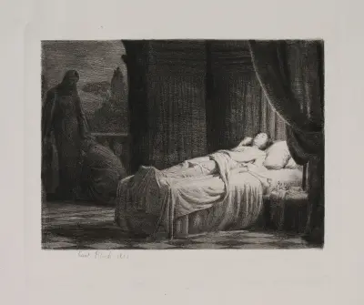 Jairus' Tochter von Carl Bloch