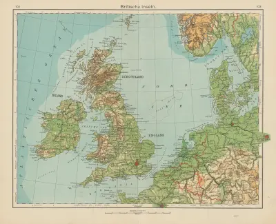 Britische Inseln av Carl Diercke