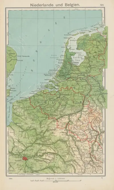 Nederländerna och Belgien av Carl Diercke