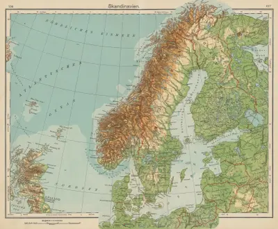 Skandinavien av Carl Diercke