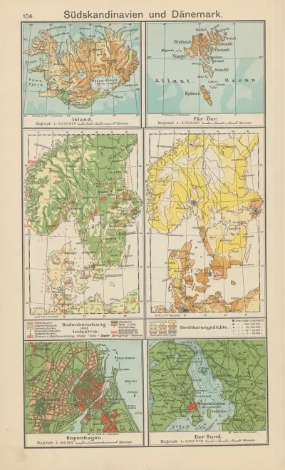 Södra Skandinavien och Danmark av Carl Diercke