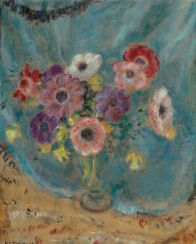 Blomsterstilleben av Frederick Carl Frieseke