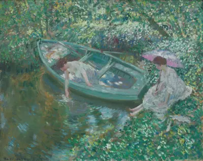 Repose at Noonday av Frederick Carl Frieseke