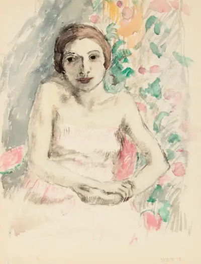 Sketchbook, sketch 1 av Frederick Carl Frieseke