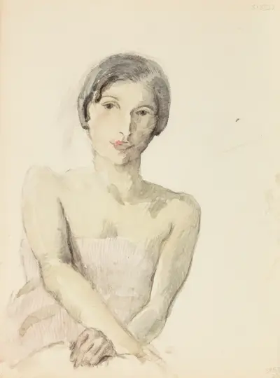 Sketchbook, sketch 3 av Frederick Carl Frieseke