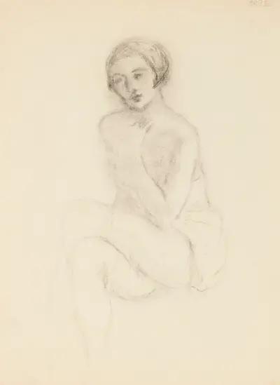 Sketchbook, sketch 4 av Frederick Carl Frieseke