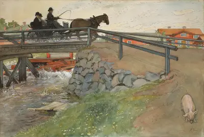 Bron av Carl Larsson
