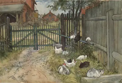 Grinden av Carl Larsson