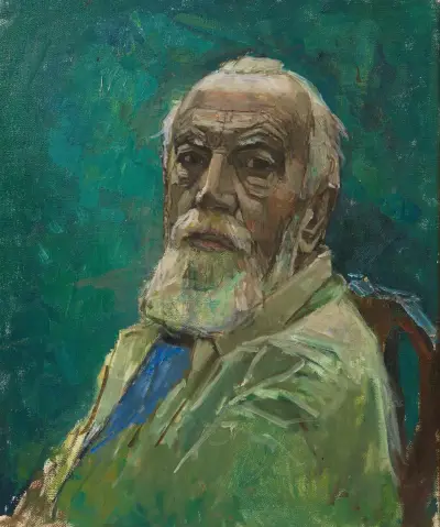 Självporträtt av Carl Moll