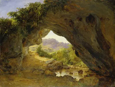 Arched Rocks by Civitella II av Carl Morgenstern