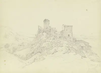 Olevano av Carl Morgenstern