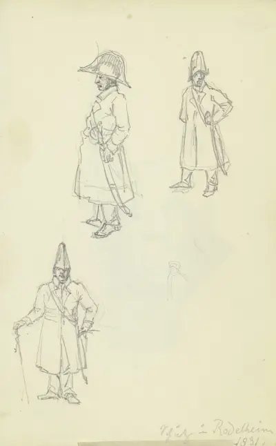 Studieblad; Schütze i Rödelheim av Carl Morgenstern