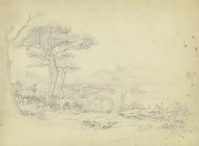 The Gulf of Naples, Carl Morgenstern