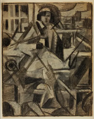 Abstract – Woman av Carl Newman