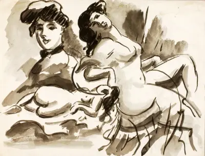 Composite of Three Women av Carl Newman