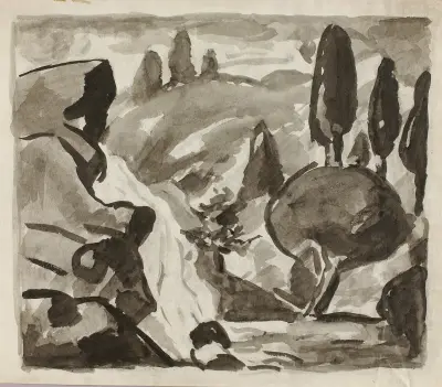 Landscape – nr 1 av Carl Newman