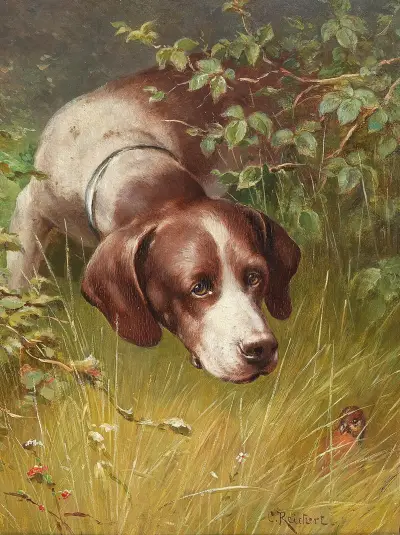 A Little Friend av Carl Reichert