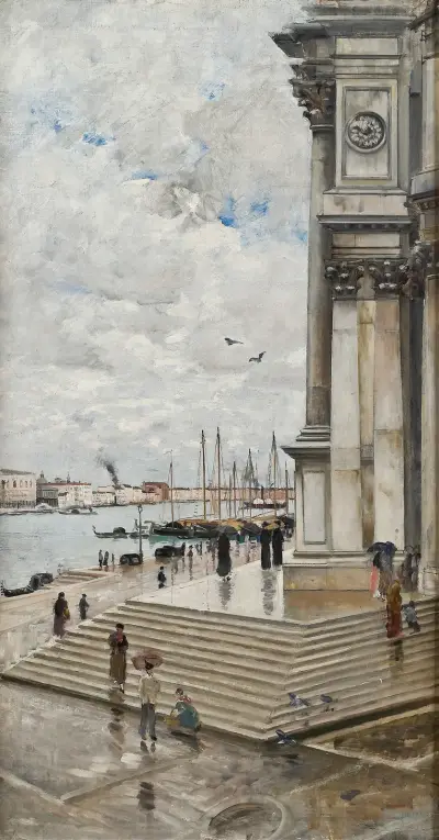 The Grand Canal, Venice av Carl Skånberg
