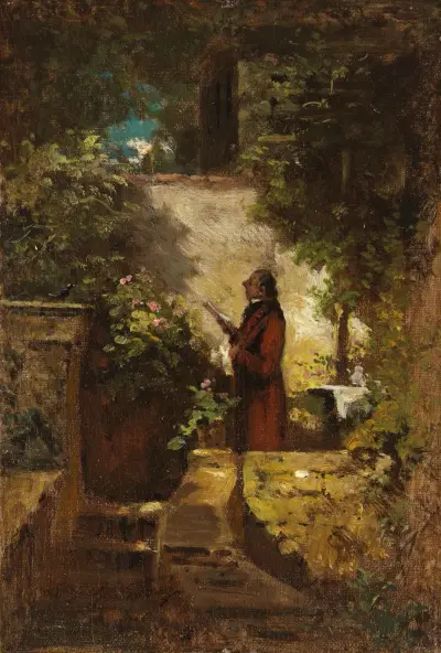 Söndagsmorgon av Carl Spitzweg