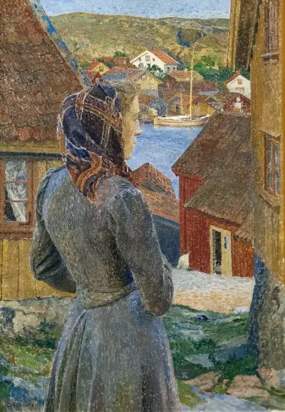 Aftonstämning i Bohuslän av Carl Wilhelmson