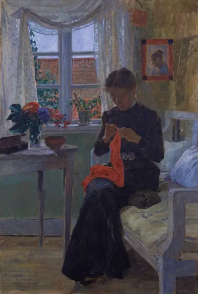 Interiör från Bohuslän av Carl Wilhelmson