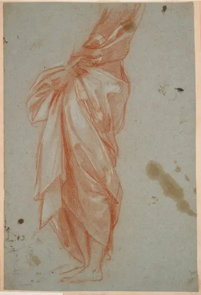 Drapery Study av Carlo Maratti