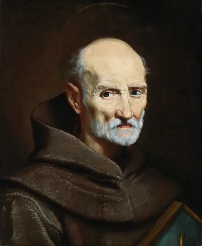 Porträtt av Luke Wadding av Carlo Maratti