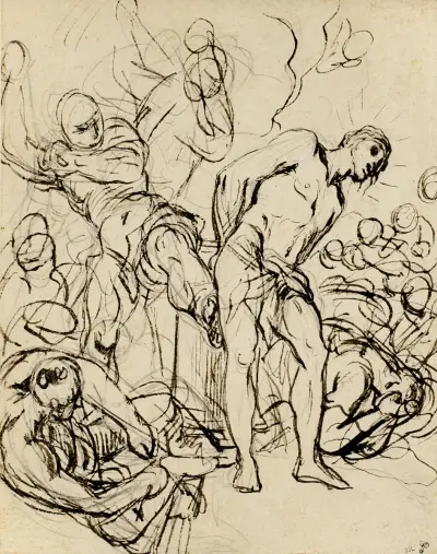 Die Geißelung Christi von Carlo Maratti