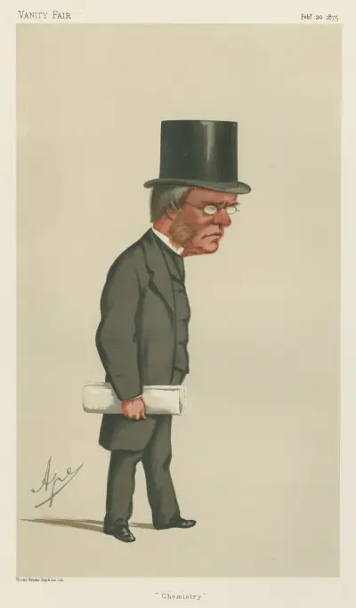 Ärzte und Wissenschaftler. „Chemie“. Dr. Lyon Playfair. 20. Februar 1875 von Carlo Pellegrini