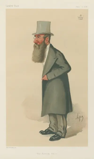 Freemasons; ‚The Foreign Office', Lord Tenterden, 17. August 1878 von Carlo Pellegrini